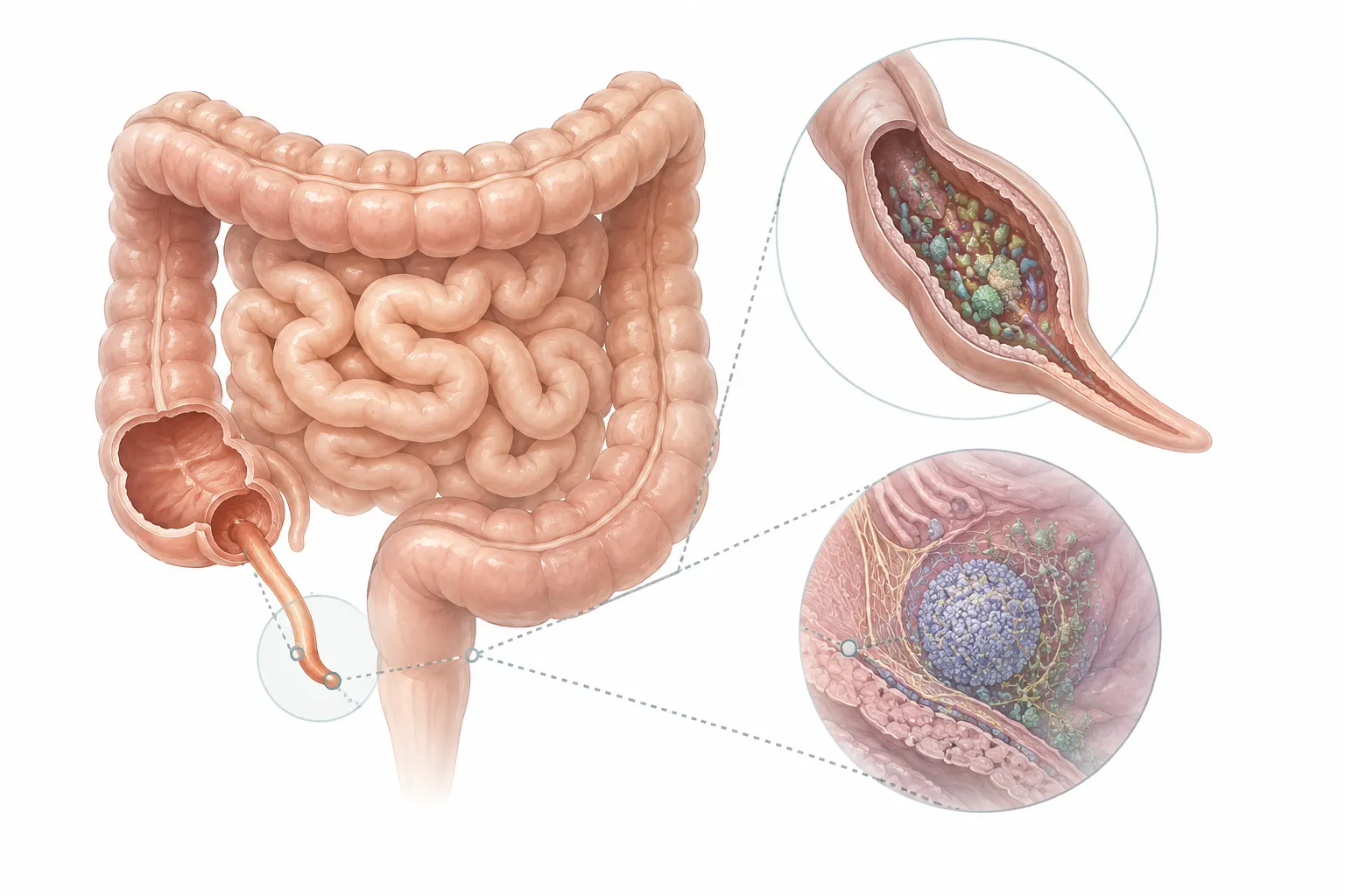 Why Do We Have an Appendix? explanatory diagram