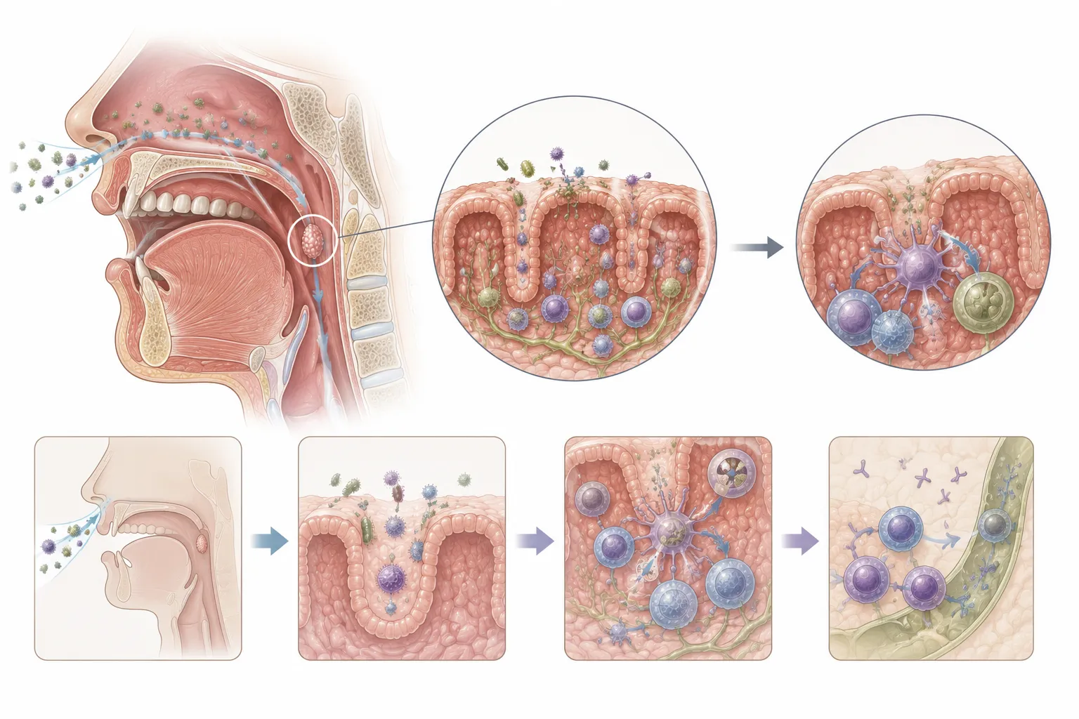 Why Do We Have Tonsils? explanatory diagram