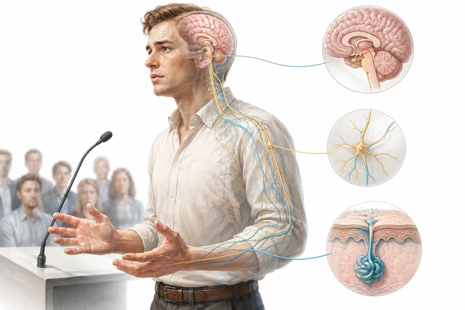 Why Do We Sweat When Nervous? hero image