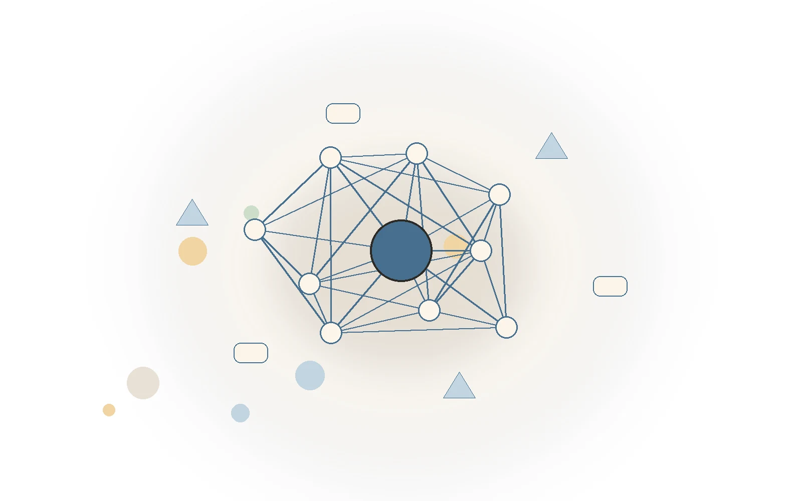 Editorial illustration of a long tail distribution with many niche products