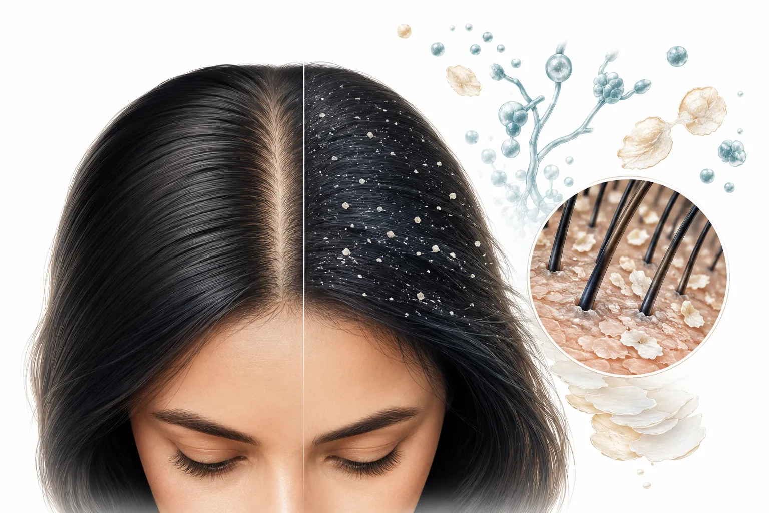 What Causes Dandruff? hero image