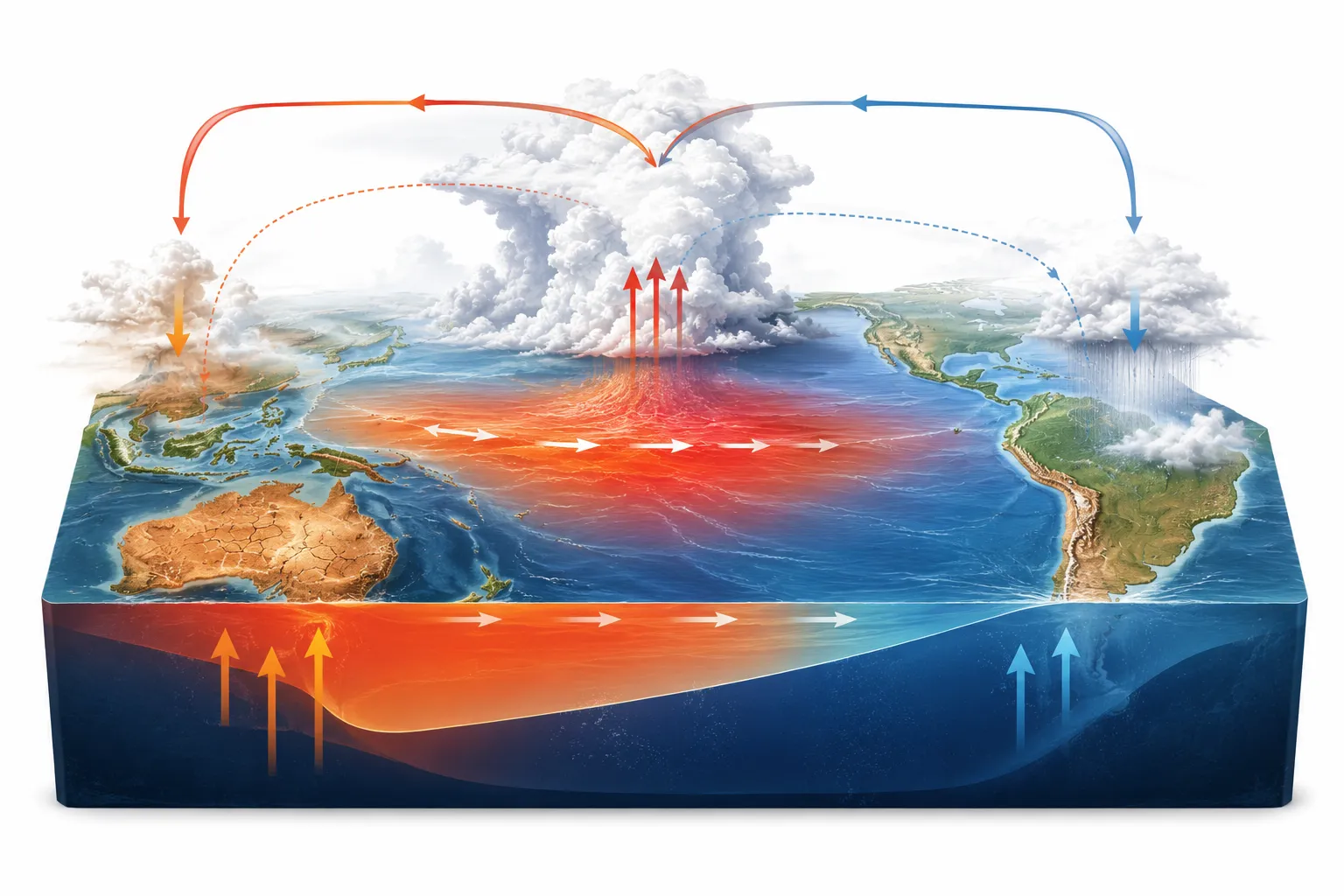 What Is El Niño? explanatory diagram