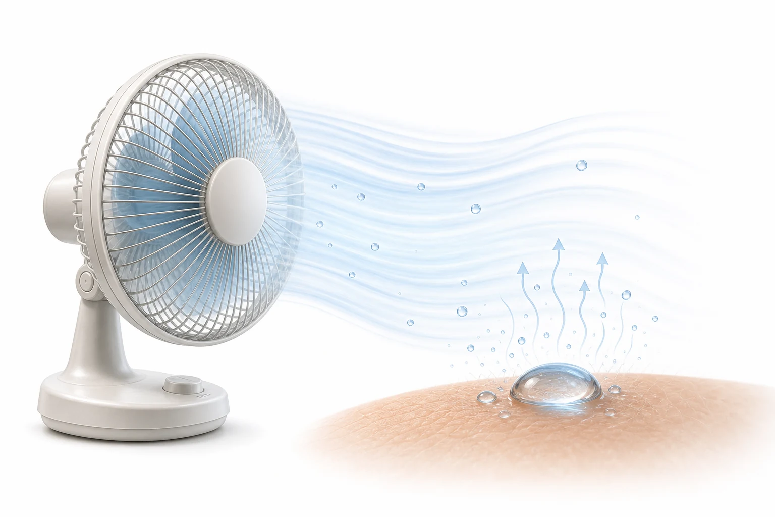 Why Does a Fan Make You Feel Cooler? hero image