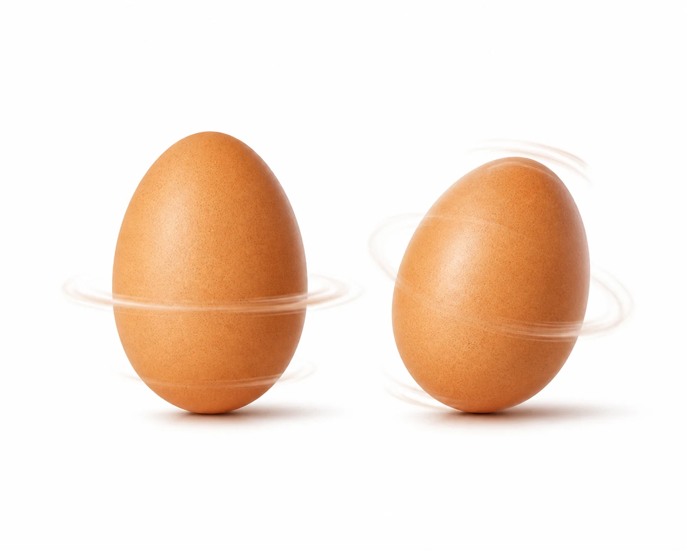 Why Does a Hard-Boiled Egg Spin Faster Than a Raw One? hero image