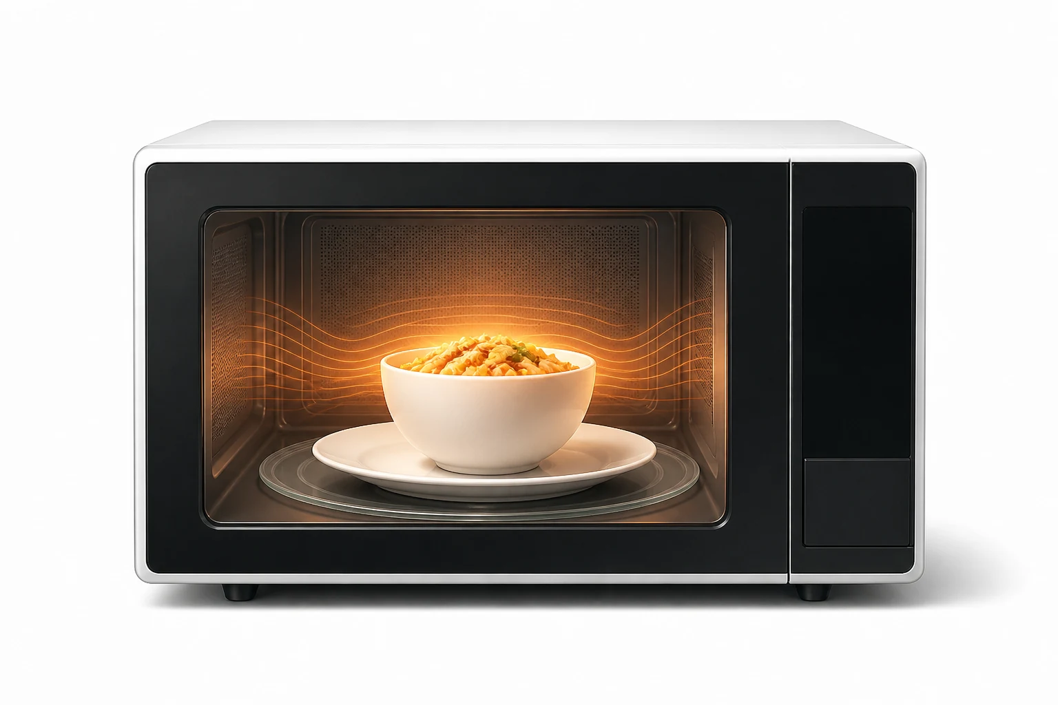 Why Does a Microwave Heat Food but Not the Plate? hero image